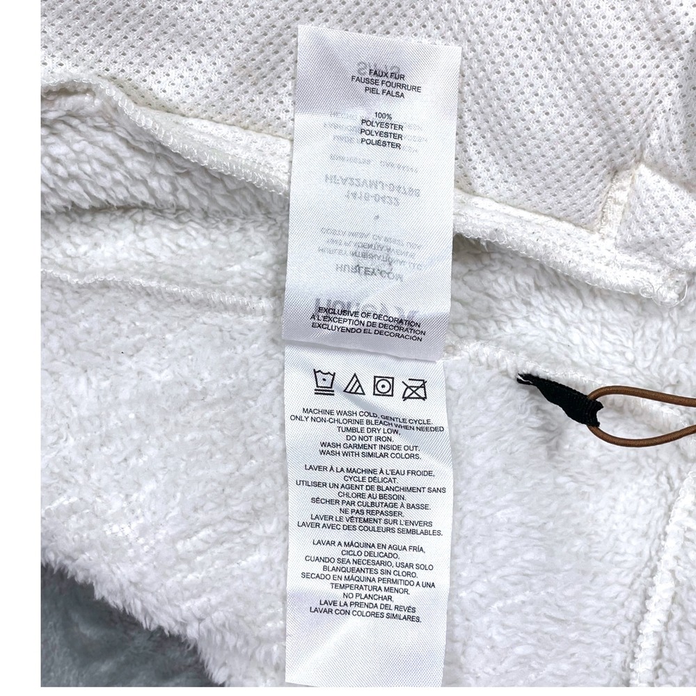 Hurley Cream Fleece Quarter-Zip Sweatshirt - Picture 7 of 16
